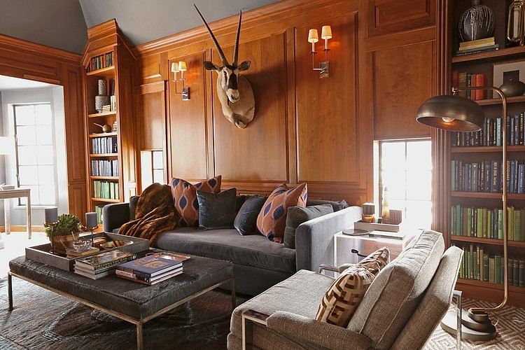 French Country Club Tudor by Summer Thornton Design