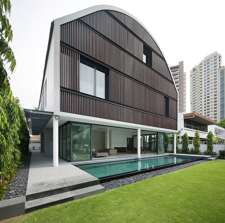 Wind Vault House by Wallflower Architecture + Design