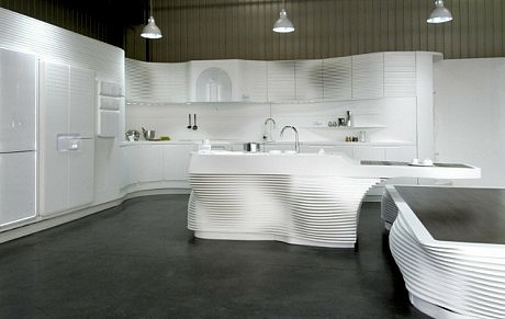 Modern Hi-Macs Kitchen by LG Hausys - 6
