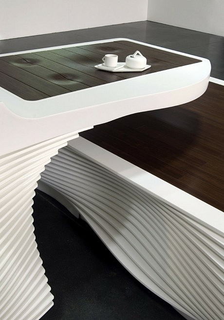 Modern Hi-Macs Kitchen by LG Hausys - 8