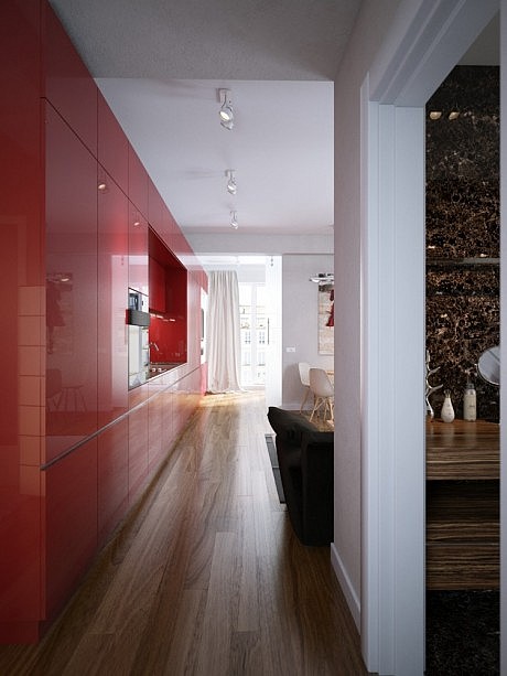 Apartment for a Young Couple by Sergey Baskakov - 3