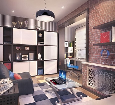 Teenager’s Rooms Visualizations by Eugene Zhdanov - 5