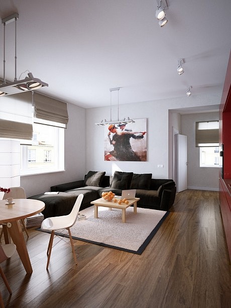 Apartment for a Young Couple by Sergey Baskakov - 6