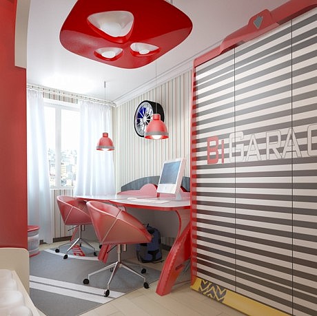 Teenager’s Rooms Visualizations by Eugene Zhdanov - 10