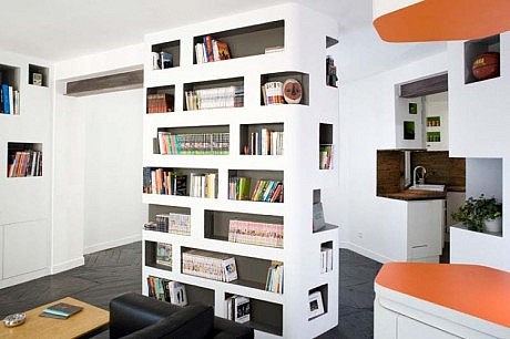 Front and Back Apartment by H2O Architectes - 3