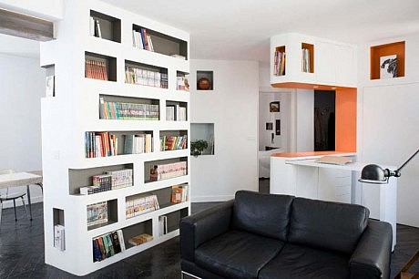 Front and Back Apartment by H2O Architectes - 4