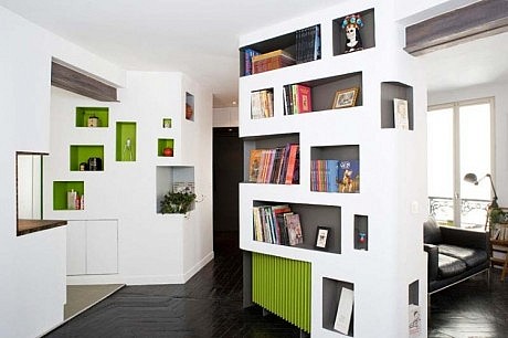 Front and Back Apartment by H2O Architectes - 5