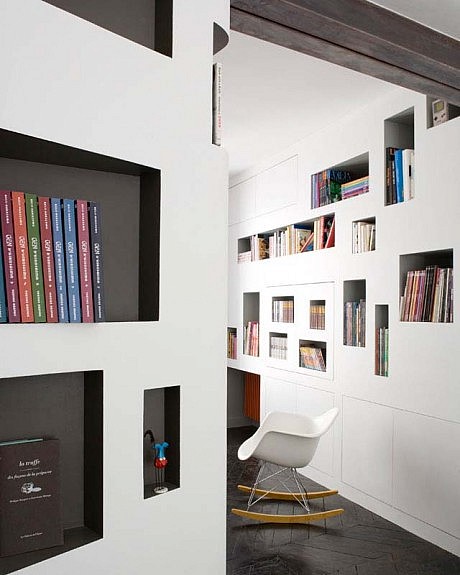 Front and Back Apartment by H2O Architectes - 6