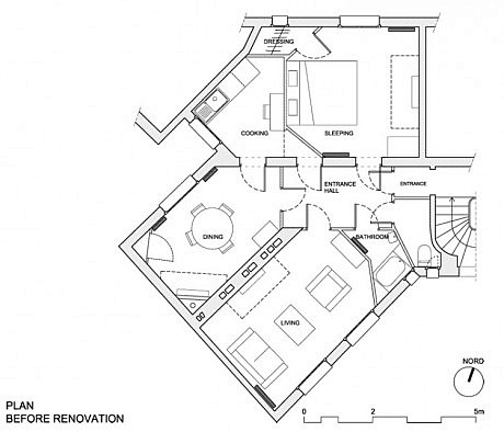 Front and Back Apartment by H2O Architectes - 8