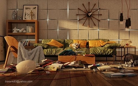 Contemporary Interior Visualizations by Adi R Indra G - 11