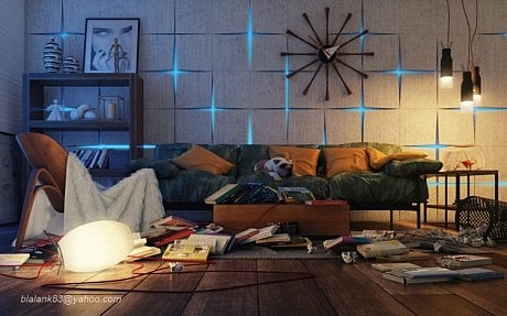 Contemporary Interior Visualizations by Adi R Indra G - 12