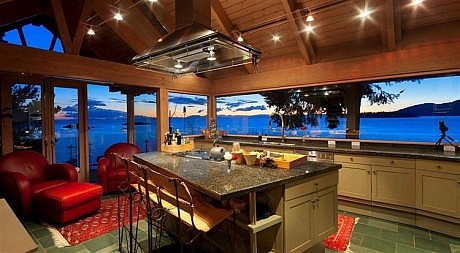 House on a Seaside Bluff by Paul Merrick - 3