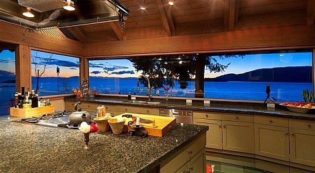 House on a Seaside Bluff by Paul Merrick - 4