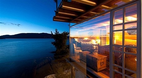 House on a Seaside Bluff by Paul Merrick - 26