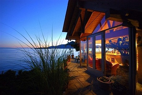 House on a Seaside Bluff by Paul Merrick - 28