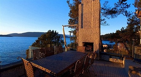 House on a Seaside Bluff by Paul Merrick - 30