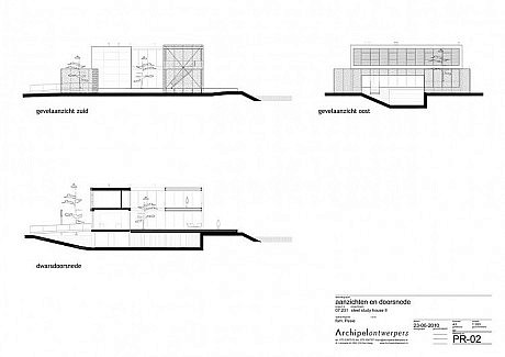 Steel Study House II by Archipelontwerpers