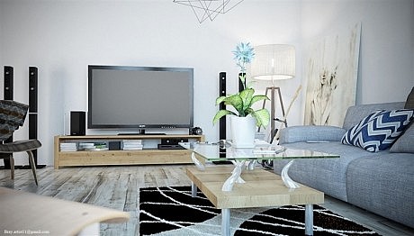Bright Modern Living Rooms - 13