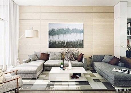 Bright Modern Living Rooms - 15