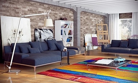 Bright Modern Living Rooms - 16