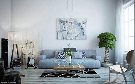 Bright Modern Living Rooms - 17