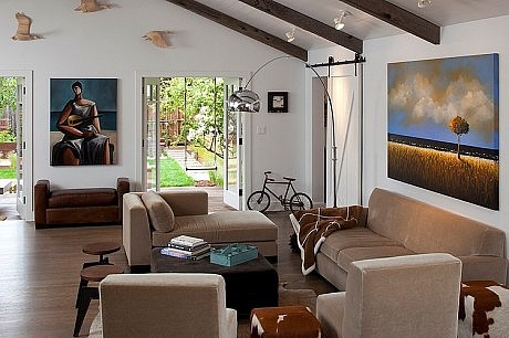 Mill Valley House Interior by Artistic Designs for Living