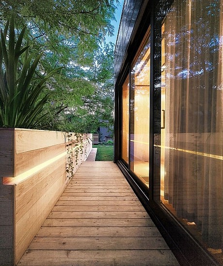 White Canvas On A Green Roof by Martine Brisson