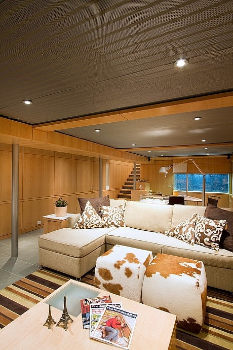Basement Renovation by Princeton Design Collaborative