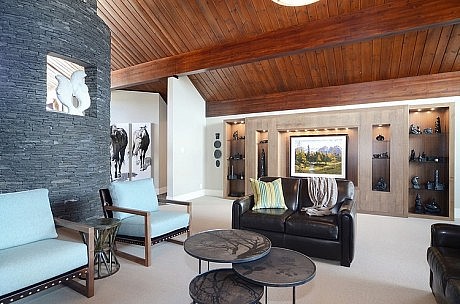 Contemporary Ranch by Bruce Johnson & Associates Interior Design
