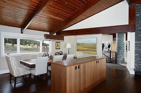 Contemporary Ranch by Bruce Johnson & Associates Interior Design
