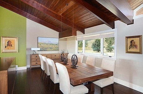 Contemporary Ranch by Bruce Johnson & Associates Interior Design
