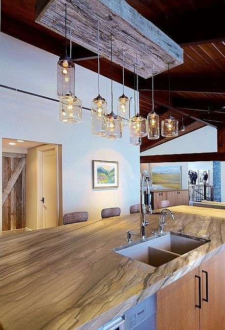Contemporary Ranch by Bruce Johnson & Associates Interior Design