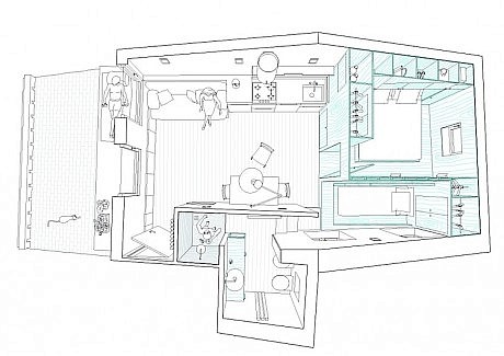 Small Holiday Flat by Gosplan