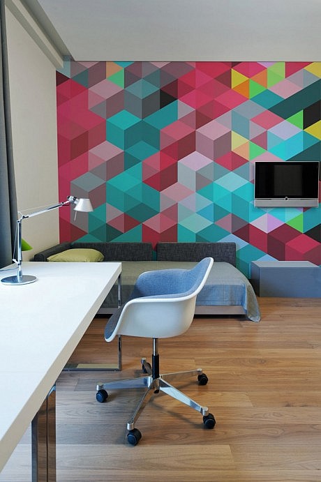 Geometric Wall Design from PIXERS - 11