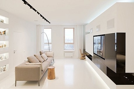 Moscow Apartment by SL*Project