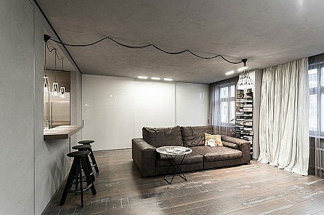 Moscow Apartment by Mezhevova Dean