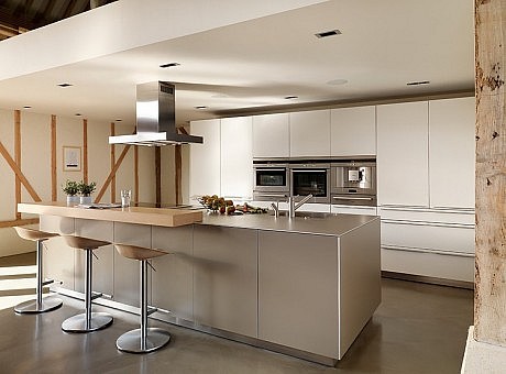 Thatched Barn by Bulthaup by Kitchen Architecture