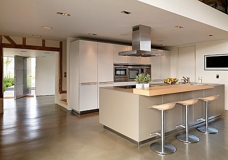Thatched Barn by Bulthaup by Kitchen Architecture