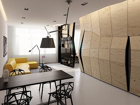 Transformer Apartment by Vlad Mishin