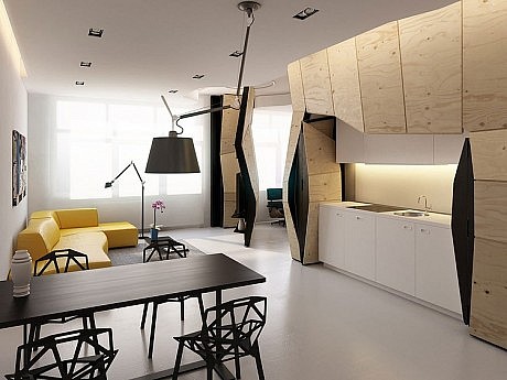 Transformer Apartment by Vlad Mishin