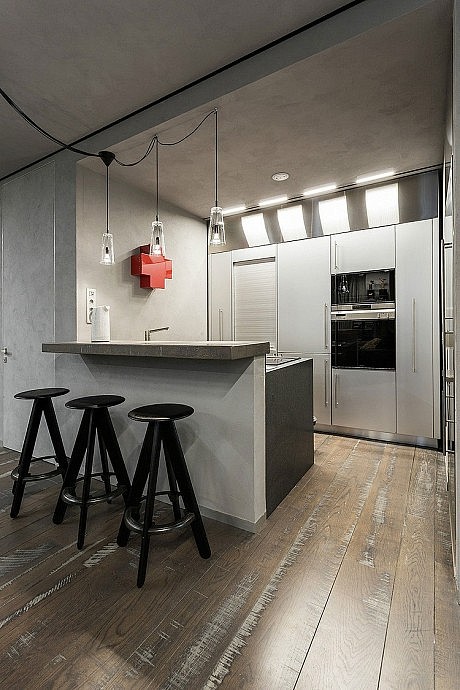 Moscow Apartment by Mezhevova Dean
