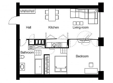 Transformer Apartment by Vlad Mishin