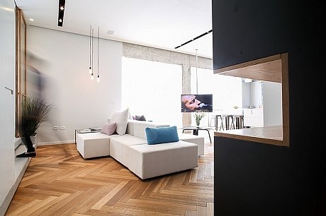 Rothschild Blvd Apartment by Dori - Interior Design