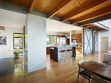 Coastal Hillside Home by Pfau Long Architecture