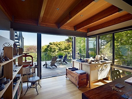 Coastal Hillside Home by Pfau Long Architecture