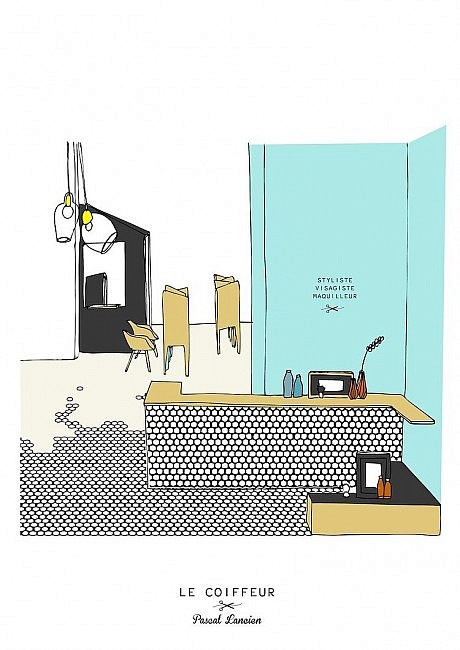 Le Coiffeur by Margaux Keller and Bertrand Guillon