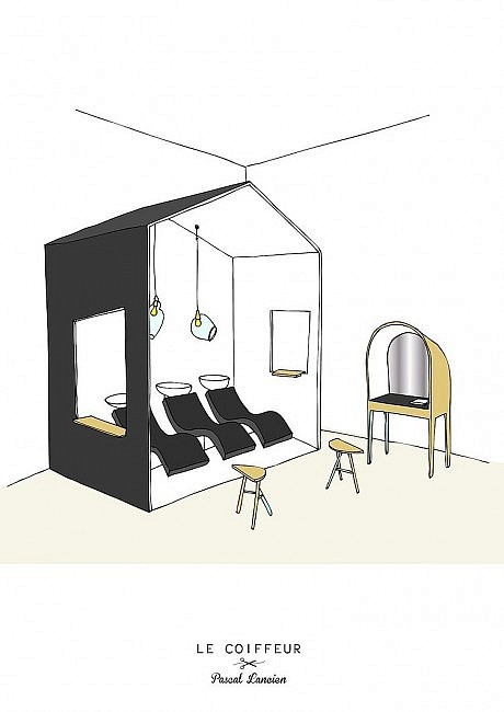 Le Coiffeur by Margaux Keller and Bertrand Guillon