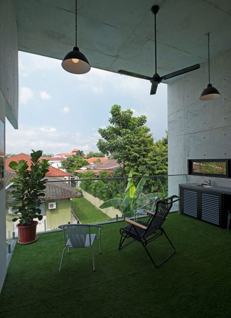 Concrete Residence in Malaysia by Seshan Design - 8