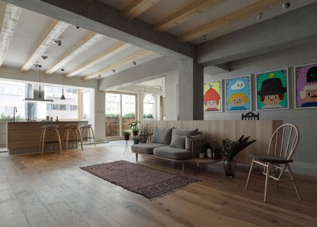 Apartment in Taipei by KplusC Design - 1