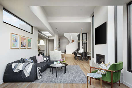 Cressy Street Townhouses by Megowan Architectural - 2